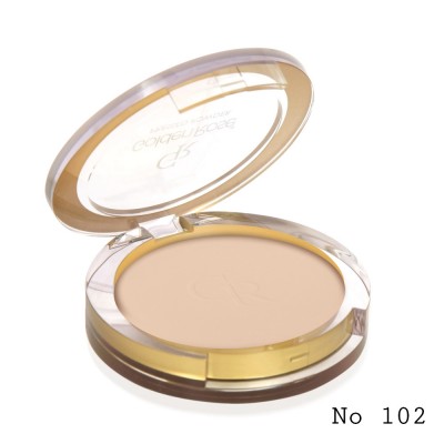 GOLDEN ROSE Pressed Powder 102 natural